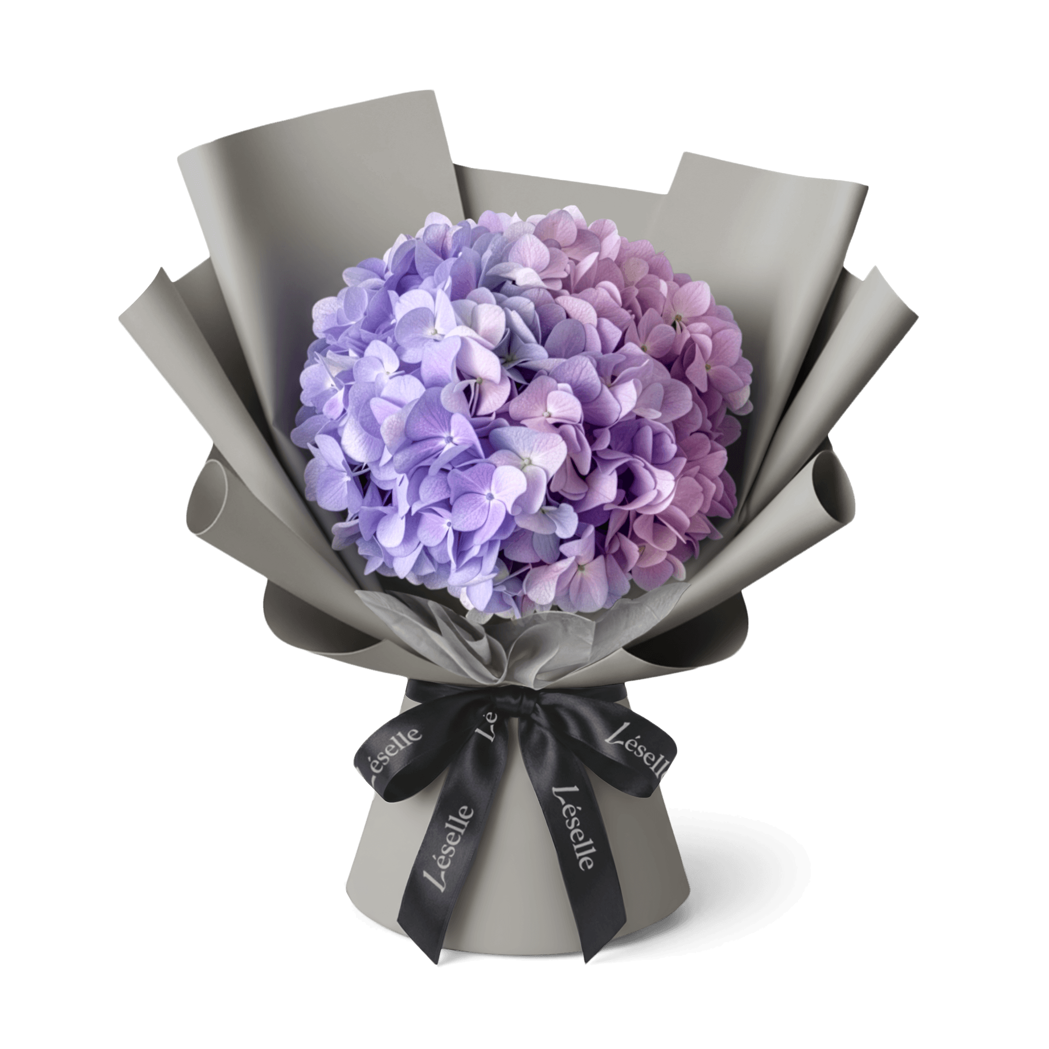 Hydrangea Bouquet - Gradient Purple (S)