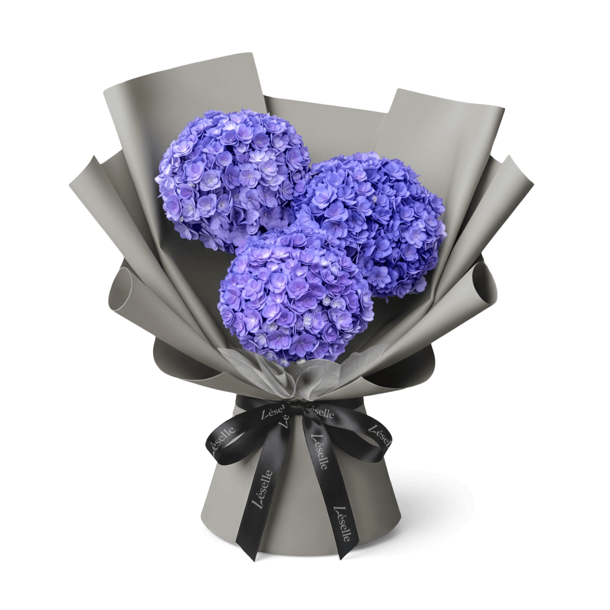 Hydrangea Bouquet - Iris Purple (M)