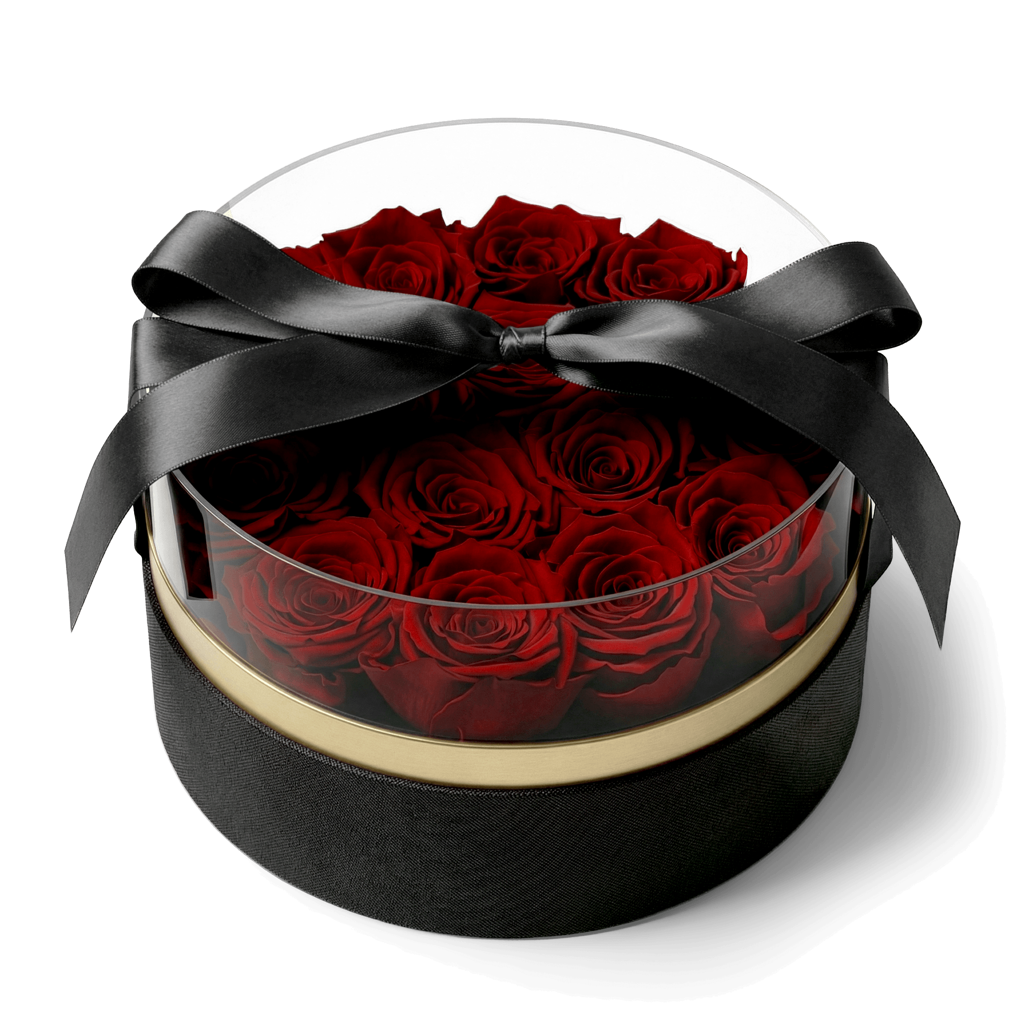 Roses in a Box - Round