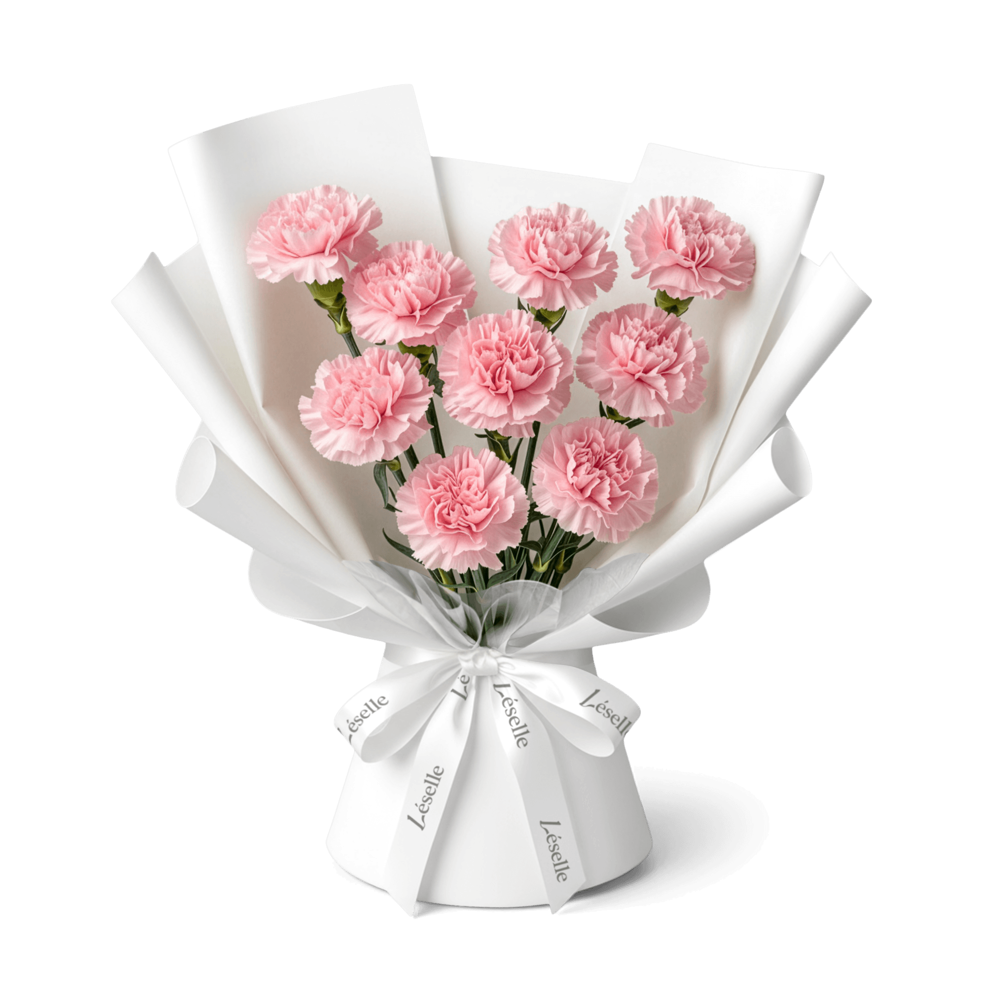 Carnation Bouquet - Pale Pink