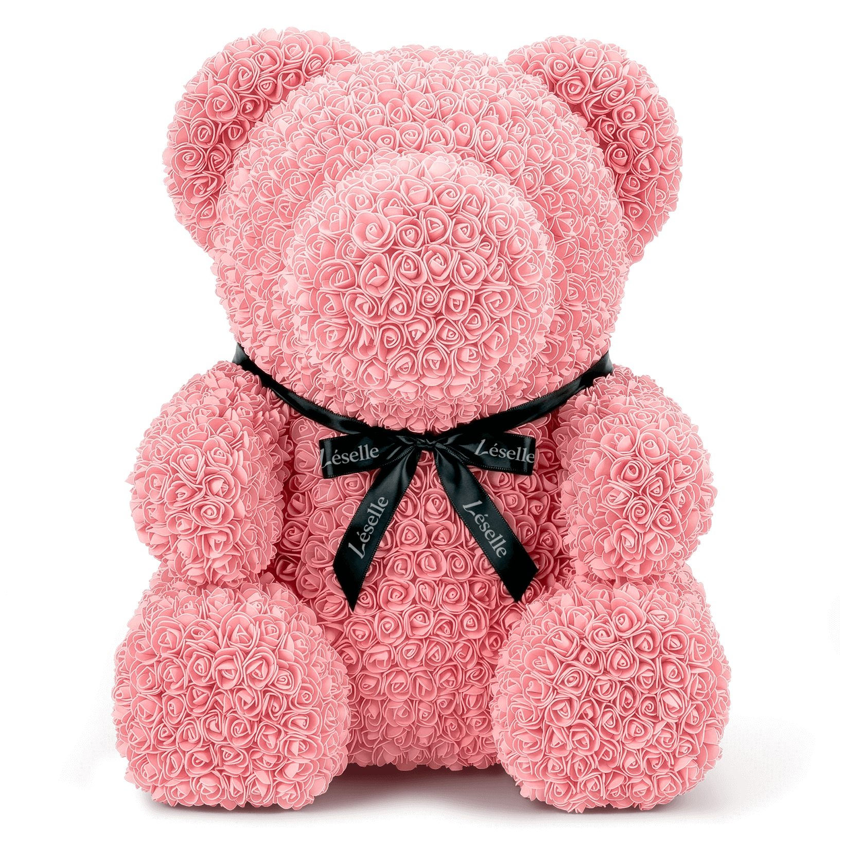 Giant Handmade Rose Bear - Peach EchoLselle Giant Handmade Rose Bear - Peach EchoLselle