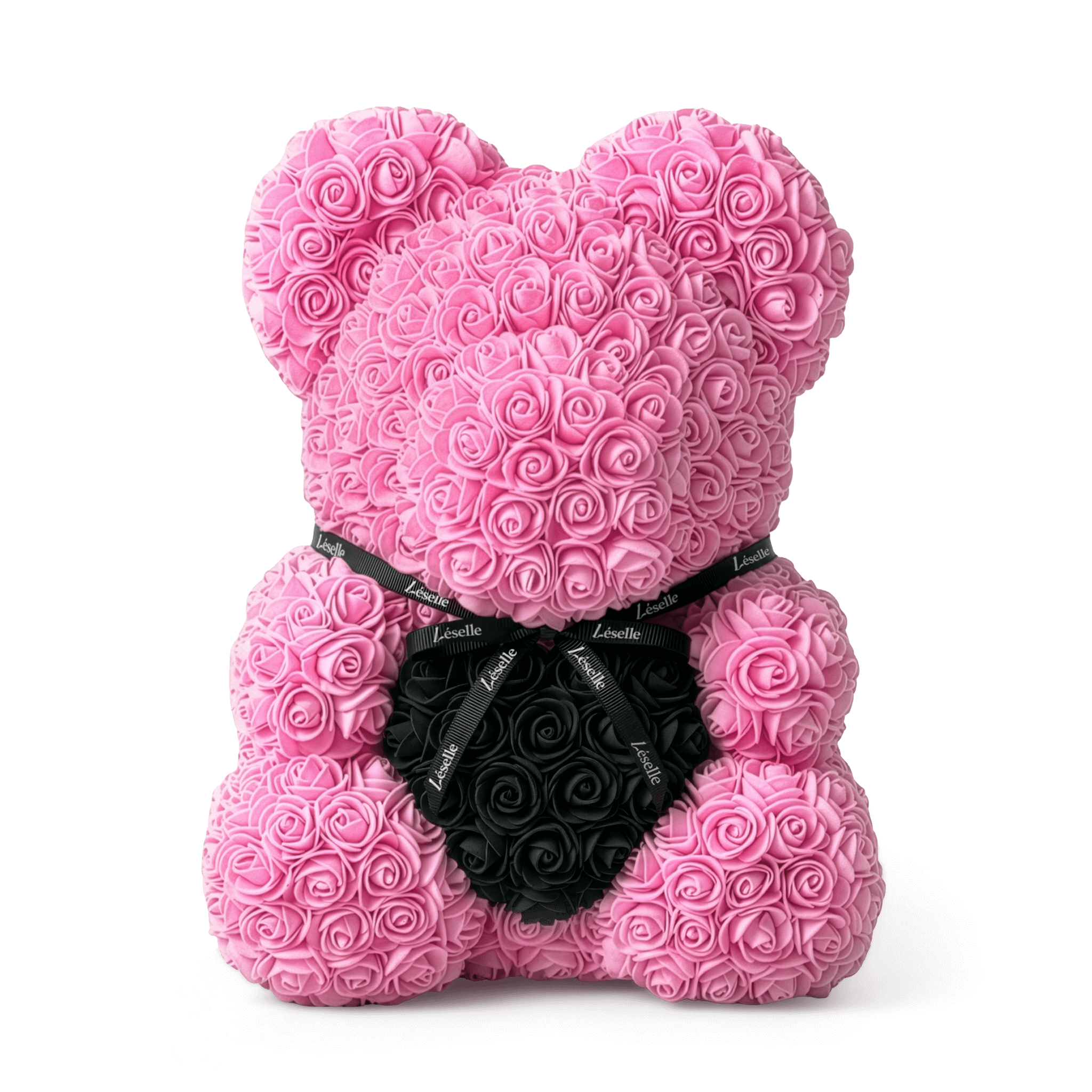 Handmade Rose Bear - Pink