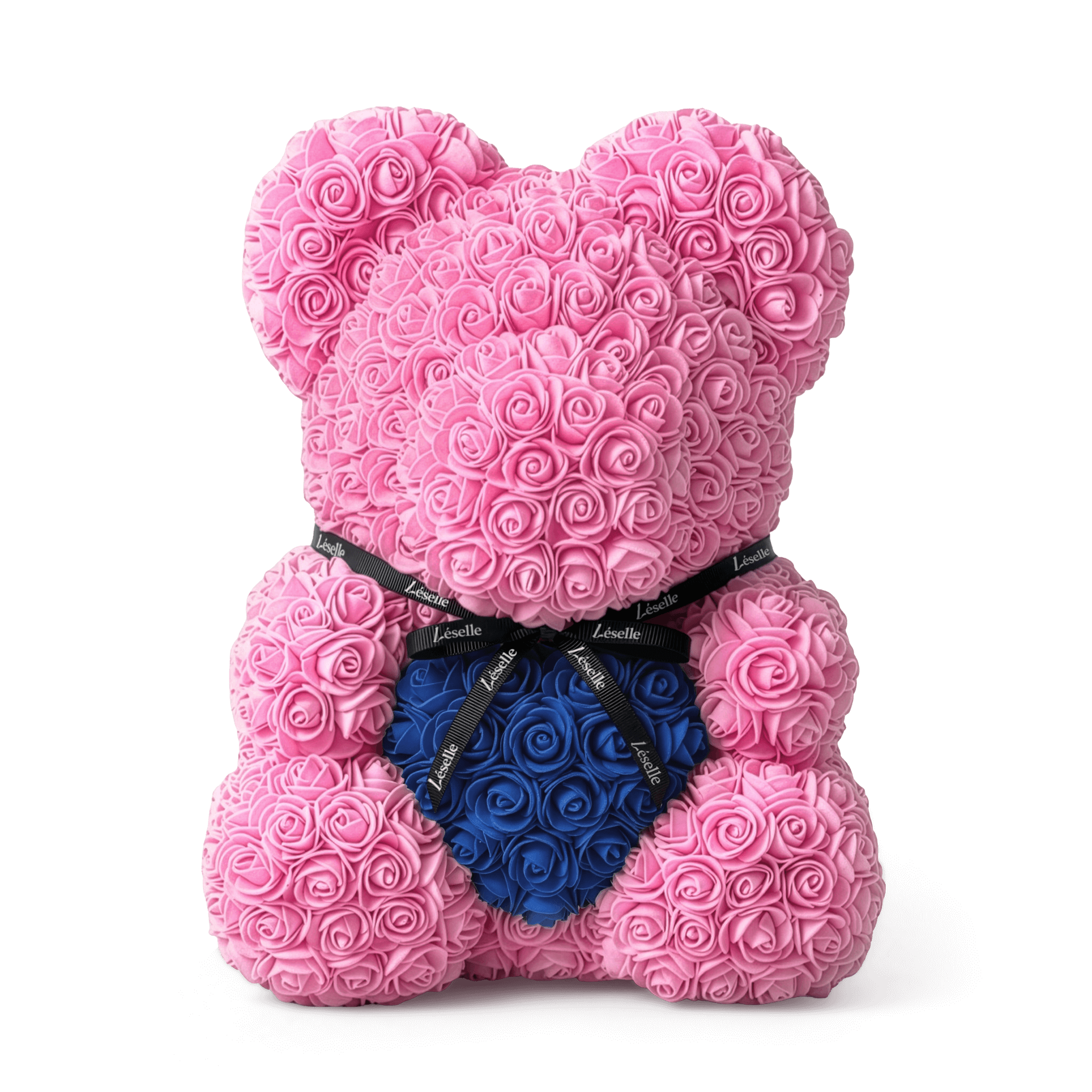 Handmade Rose Bear - Pink