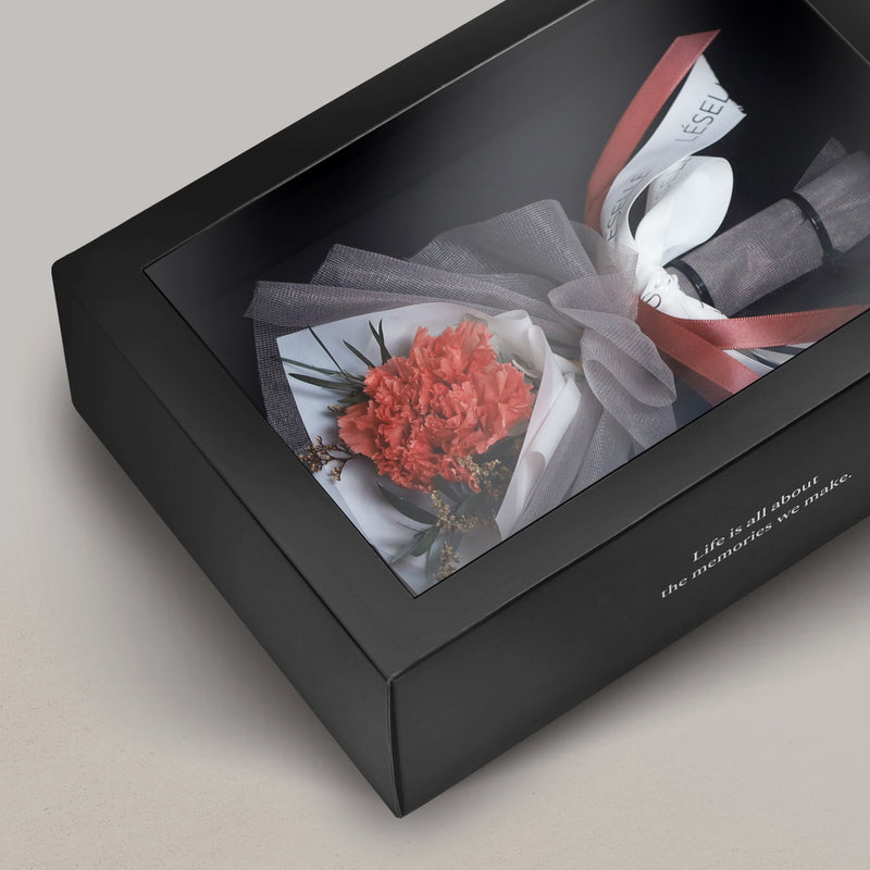 Preserved Carnation Bundle - Red