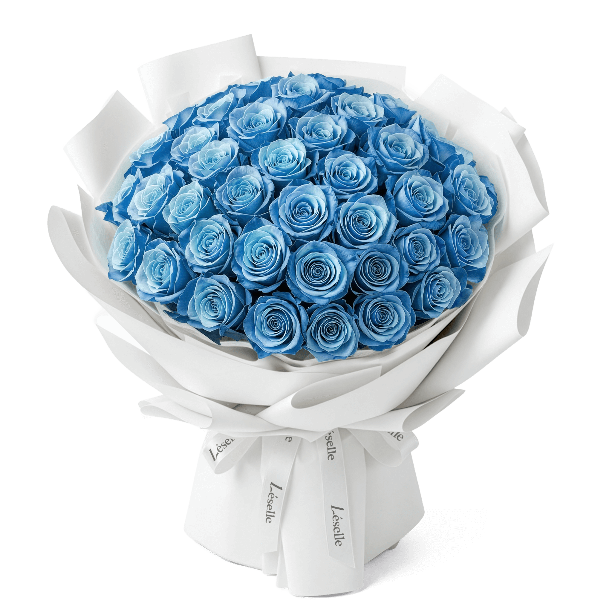 Azure Miracle - Preserved Blue Rose Dome | Léselle Florist HK