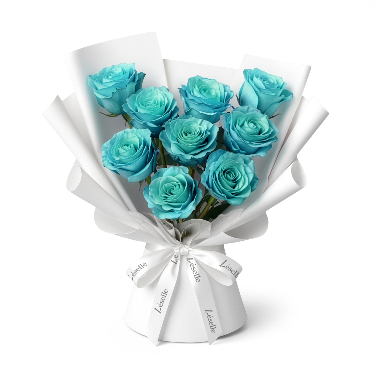 Premium Ecuadorian Tiffany Blue Rose Bouquet | Léselle