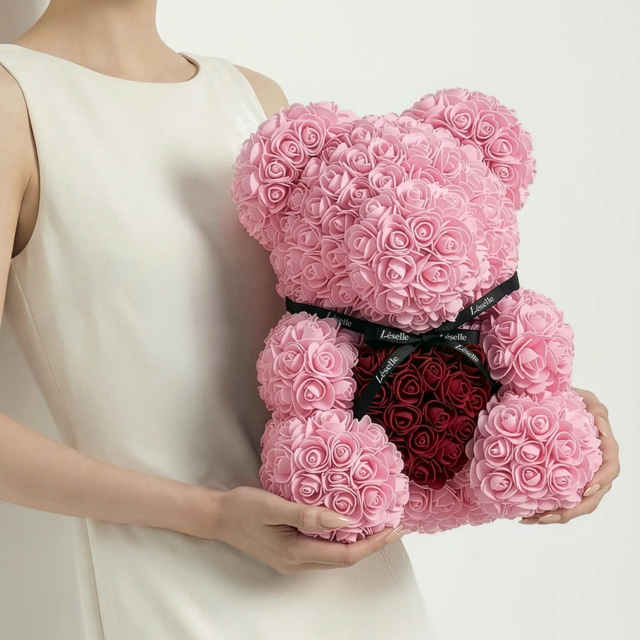 Eternal Rose Bear - Blush Pink Edition