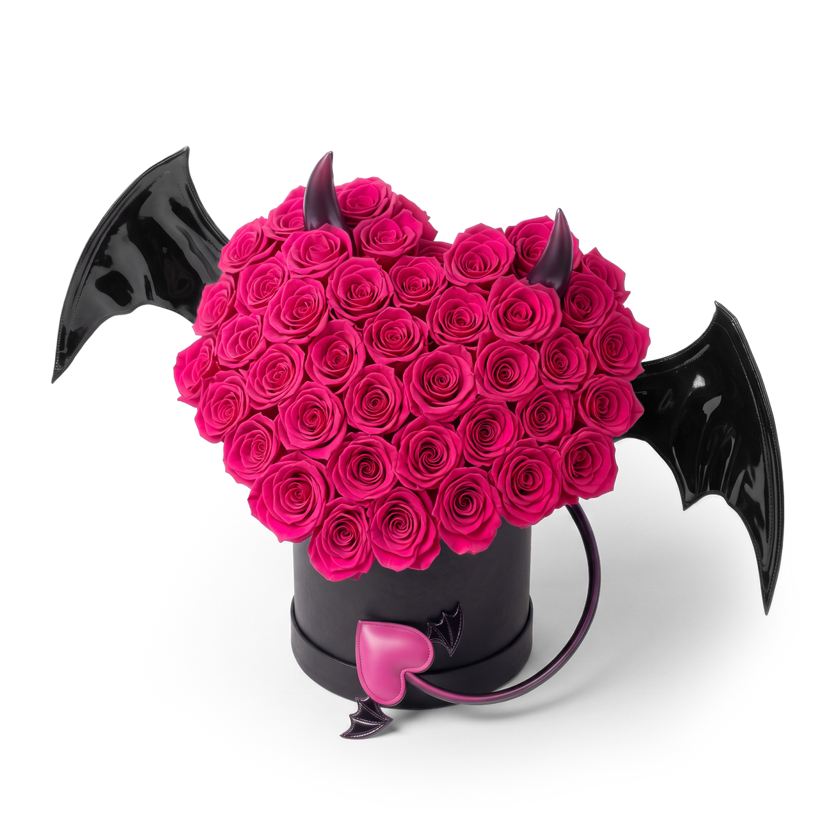 【Halloween Exclusive】Seductive Devil Heart Rose Box