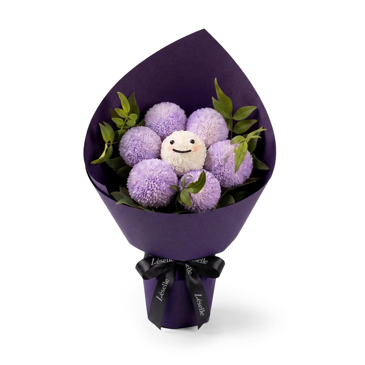 Lilac Smile Pom Pom Bouquet
