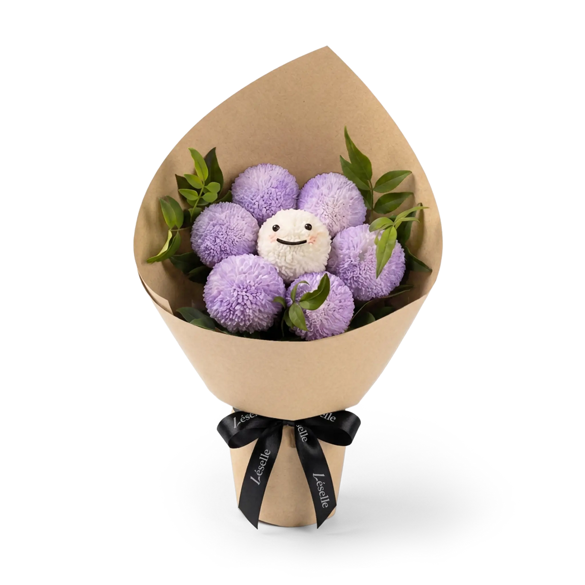 Lilac Smile Pompon Bouquet