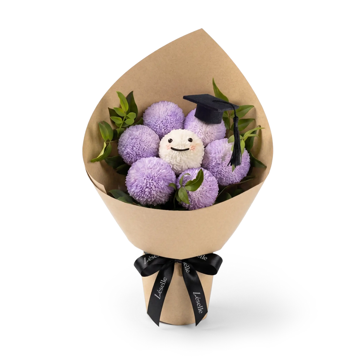 Lilac Smile Pompon Bouquet