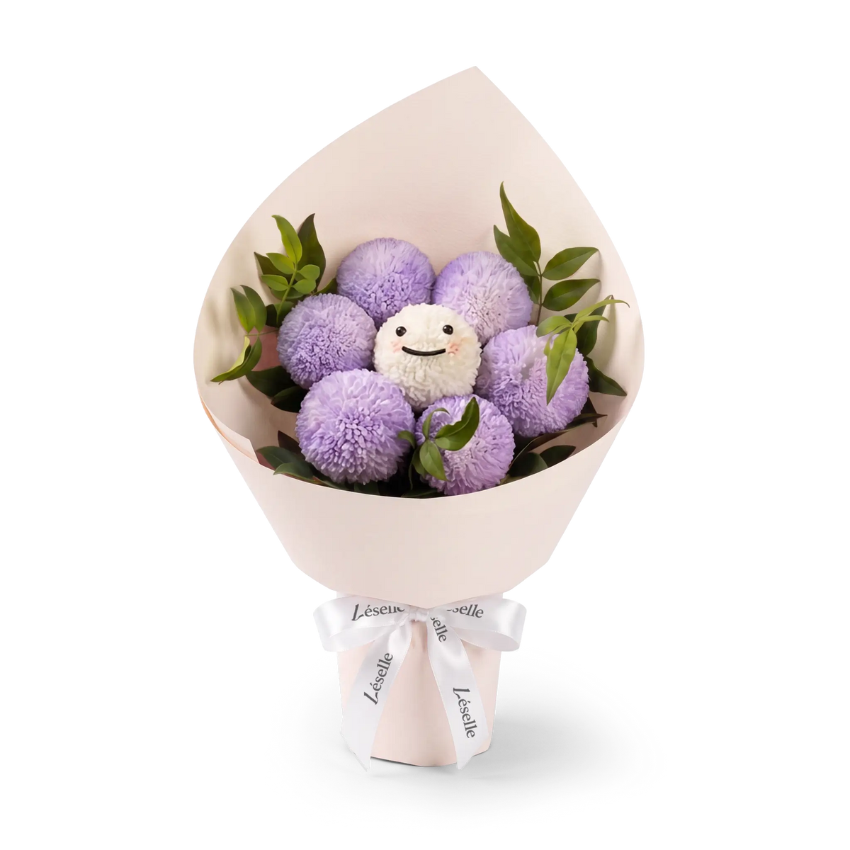 Lilac Smile Pompon Bouquet