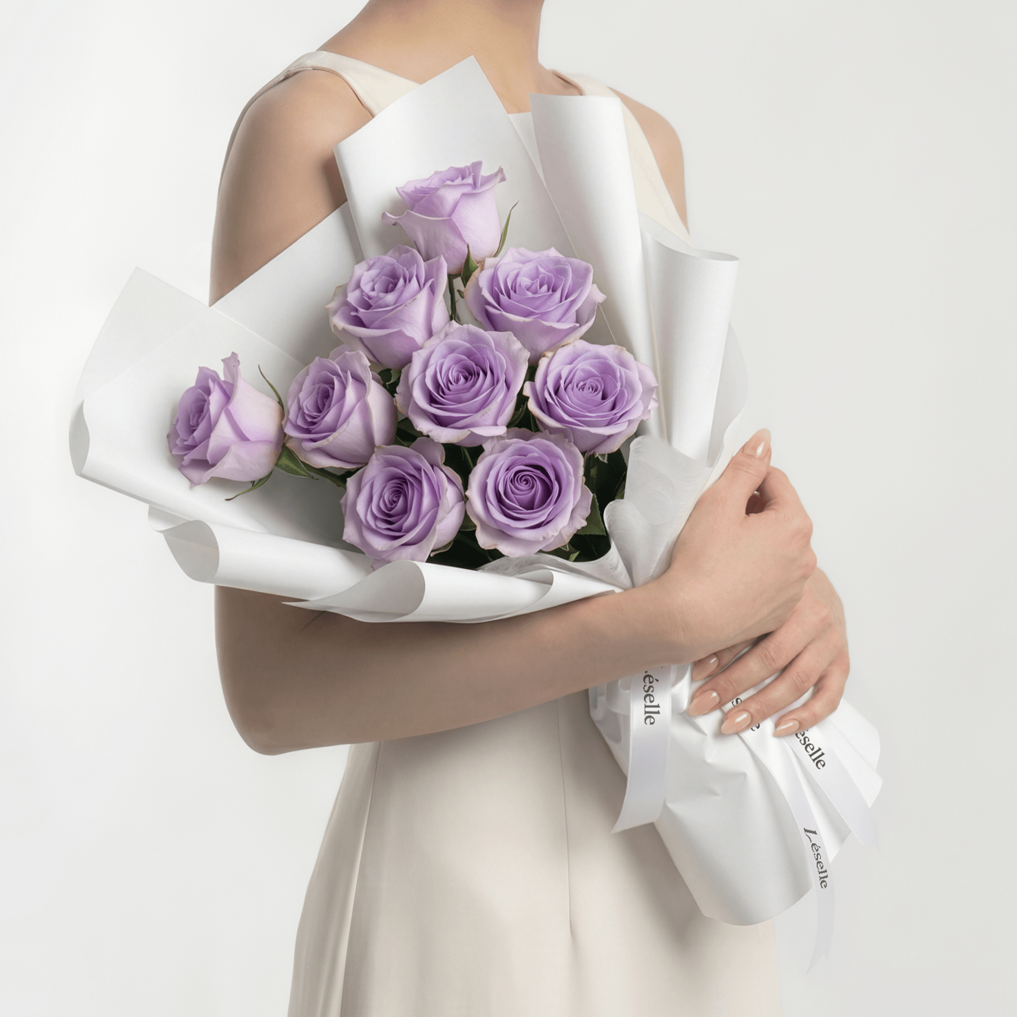 Ocean Song // Purple Rose Bouquet