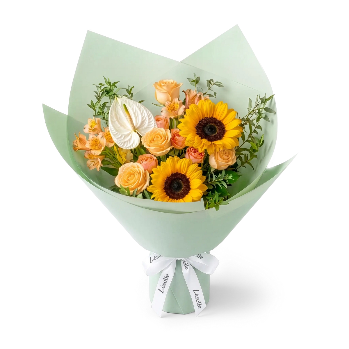 Radiant Warmth Sunflower Mixed Bouquet