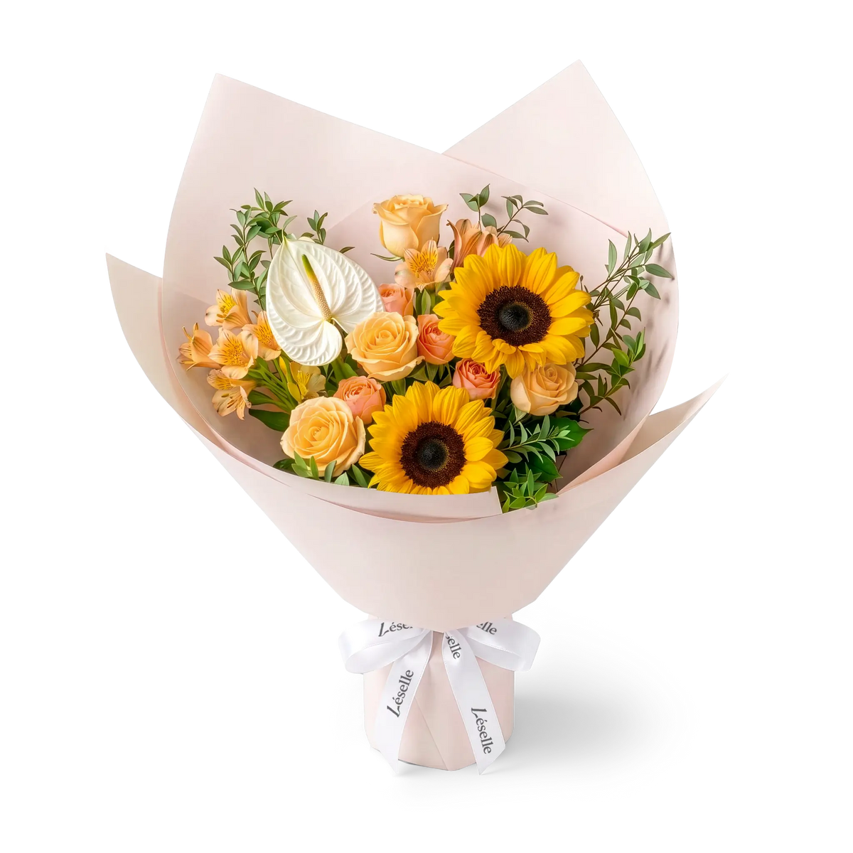 Radiant Warmth Sunflower Mixed Bouquet