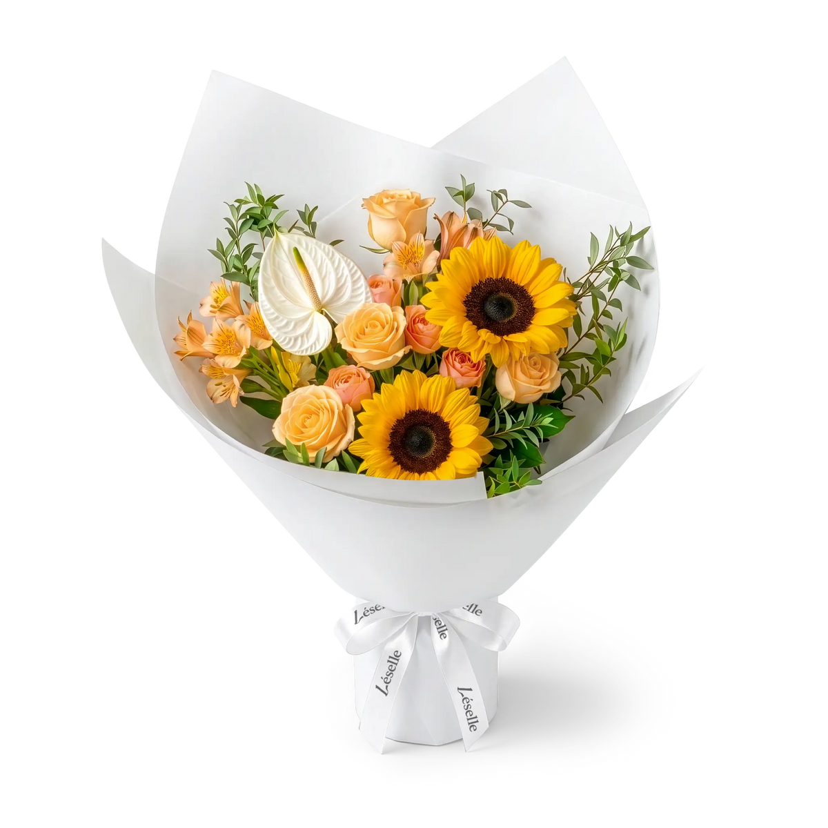 Radiant Warmth Sunflower Mixed Bouquet