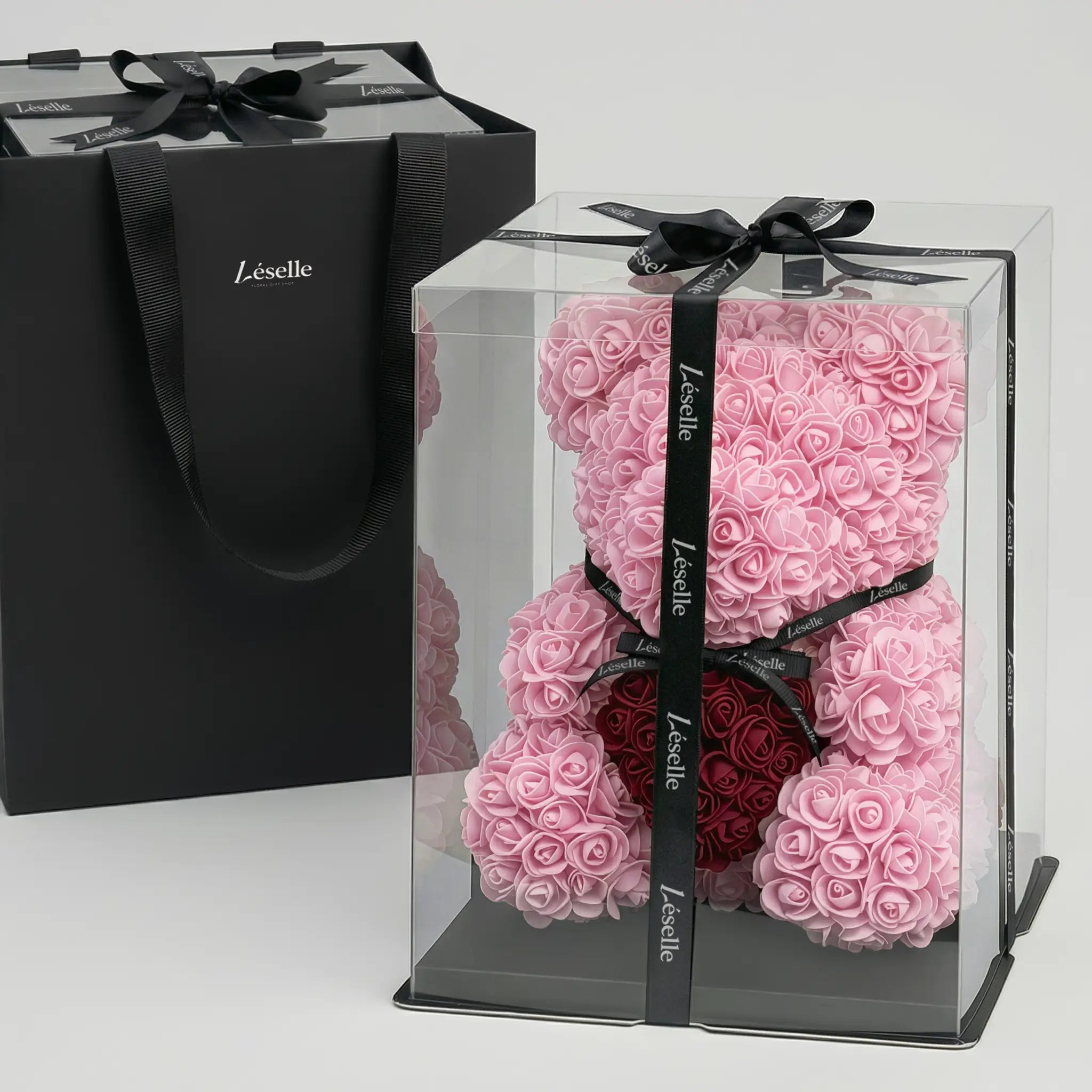 Eternal Rose Bear - Blush Pink Edition
