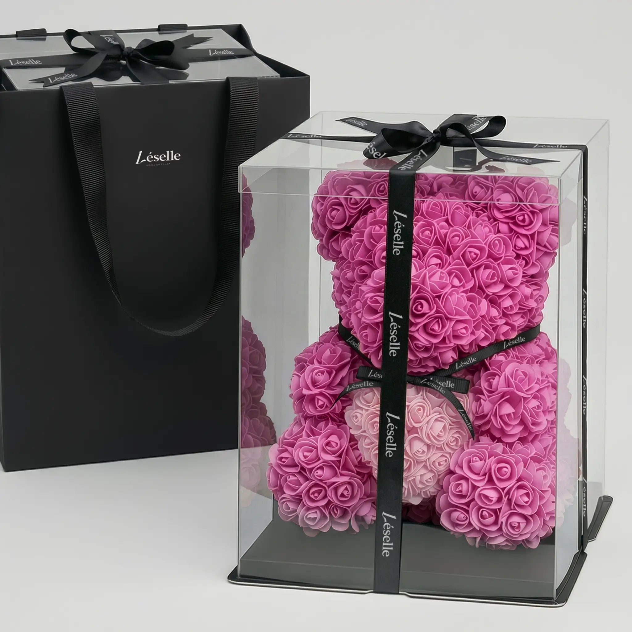 Eternal Rose Bear - Peach Pink Edition