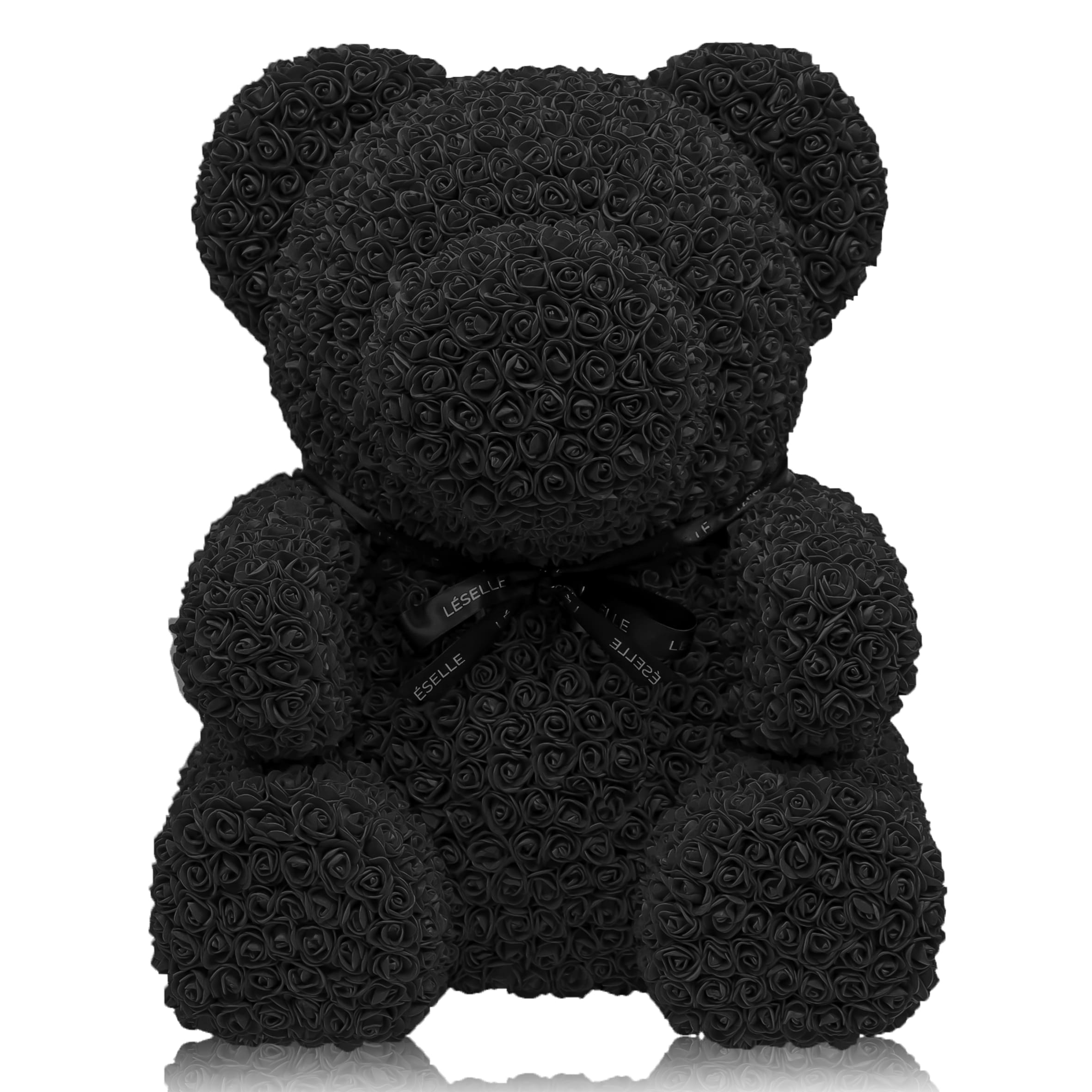Rose teddy bear black outlet