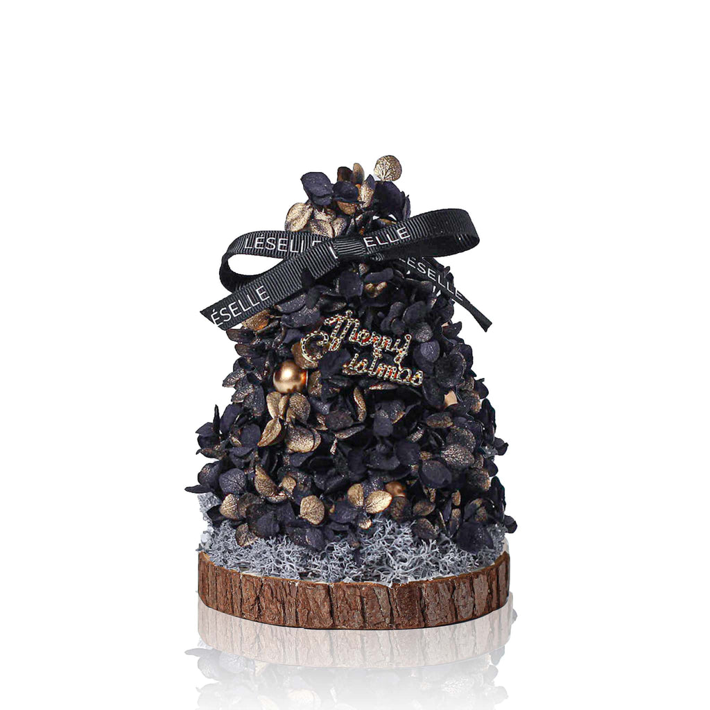 Mini Eternal Christmas Tree (Black) 迷你永生花聖誕樹