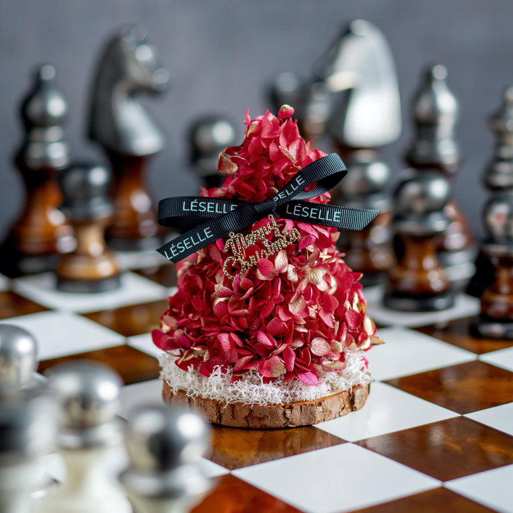 Mini Eternal Christmas Tree (Red) 迷你永生花聖誕樹