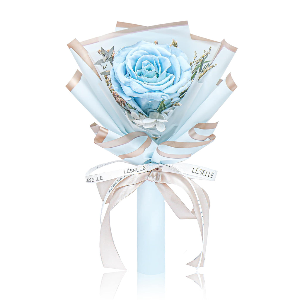 Preserved Rose Bundle - Baby Blue