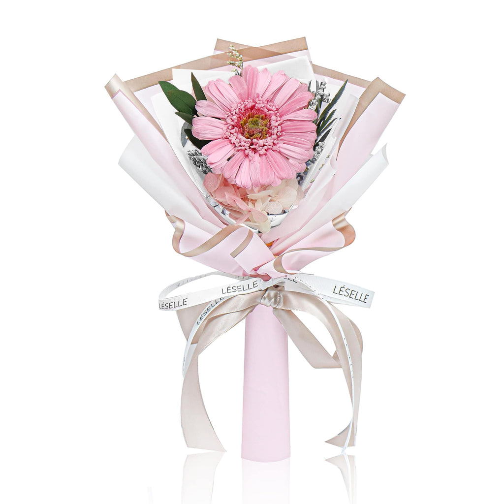 Preserved Sunflower Bundle - Baby Pink